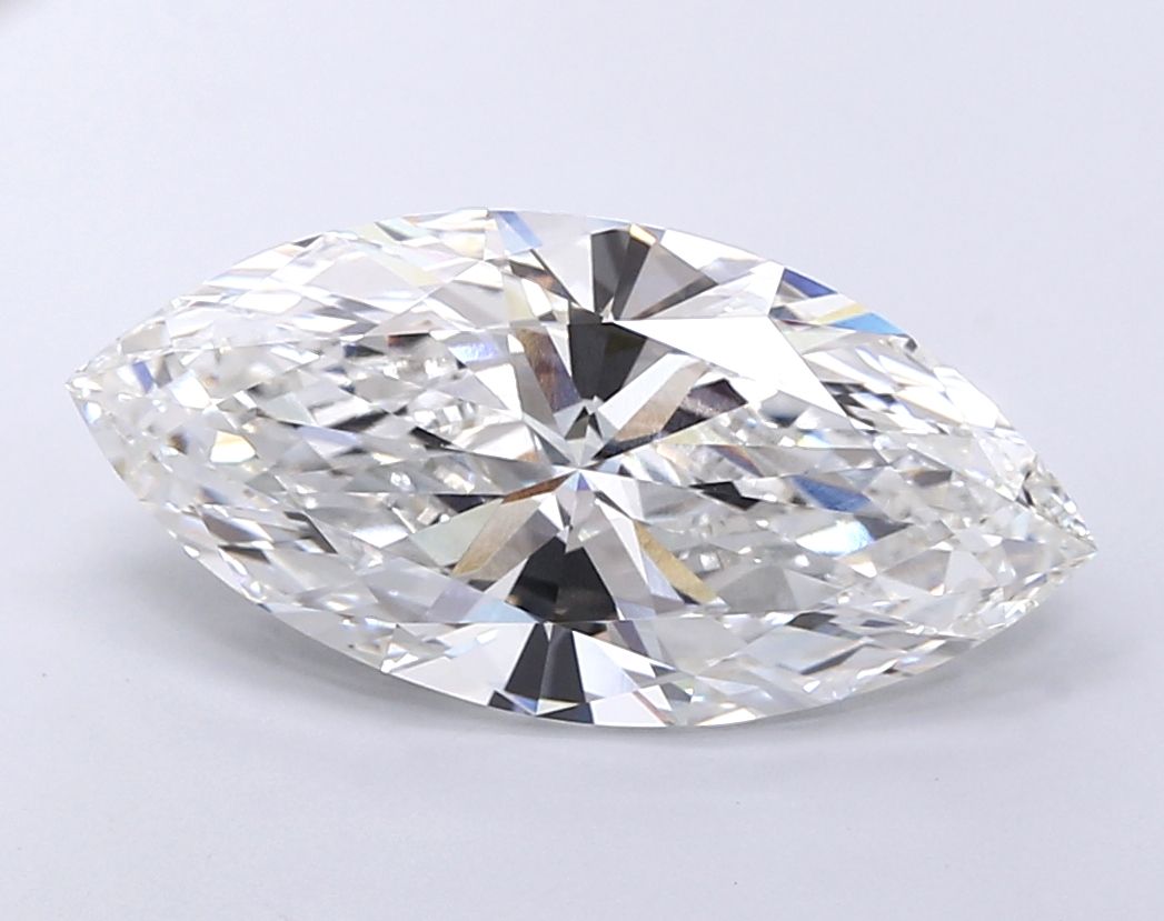 9.08 Carat F-VVS2 Marquise Lab Diamond
