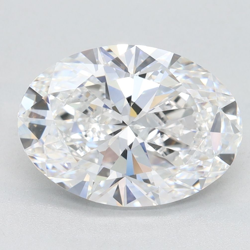 2.63 Carat D-VVS1 Oval Lab Diamond