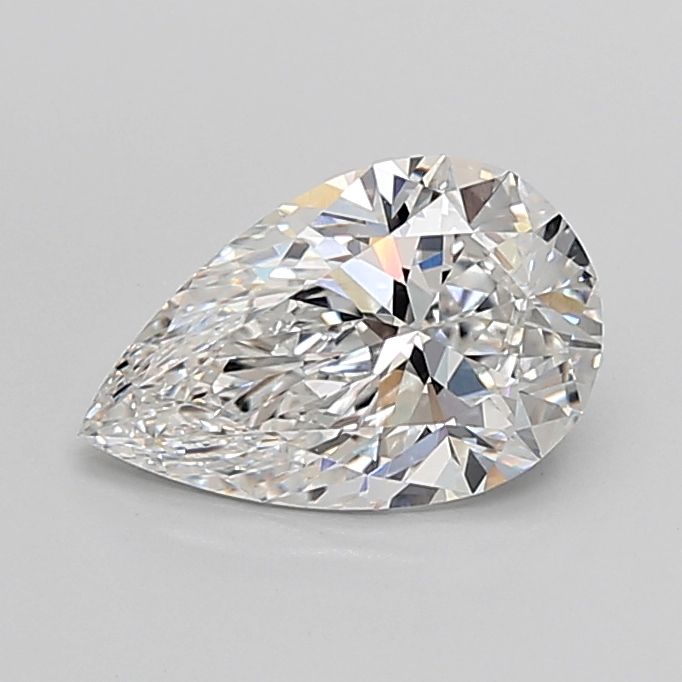 3.07 Carat E-VVS2 Pear Lab Diamond