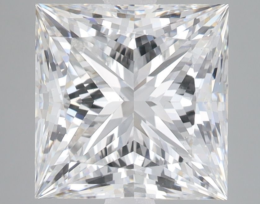 4.00 Carat E VS1 Princess Lab Diamond