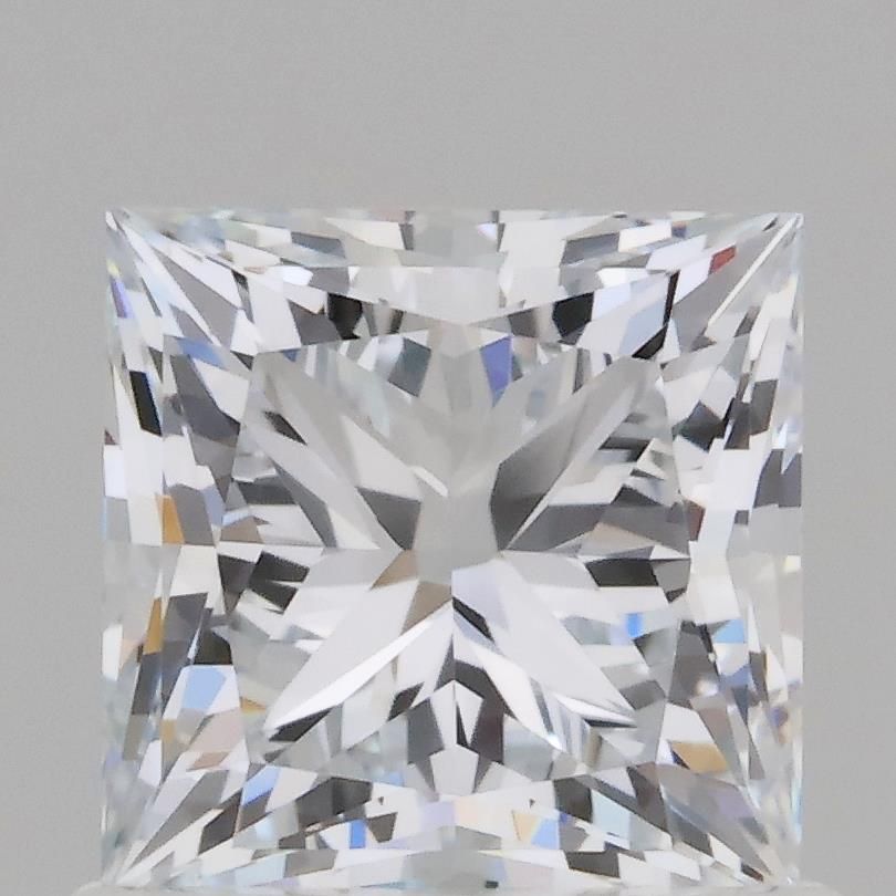 0.95 Carat E-VVS2 Princess Lab Diamond