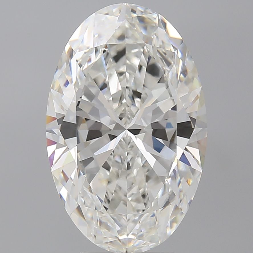 6.07 Carat E-VVS2 Oval Lab Diamond