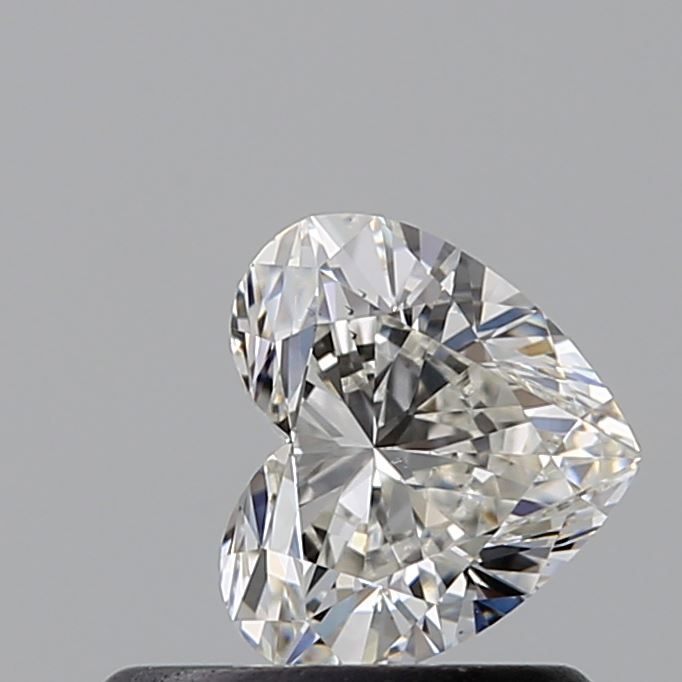 0.50 Carat H-SI1 Heart Cut Diamond