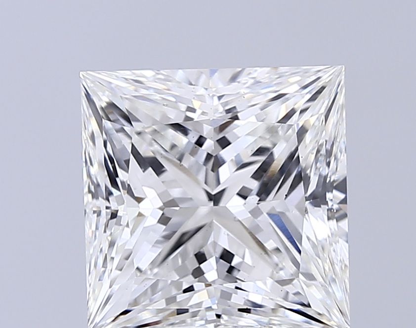 5.00 Carat G-VS2 Princess Lab Diamond