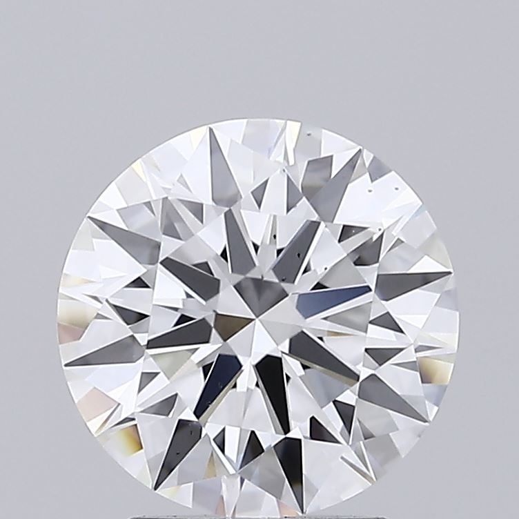 2.21 Carat D-SI1 Round Lab Diamond
