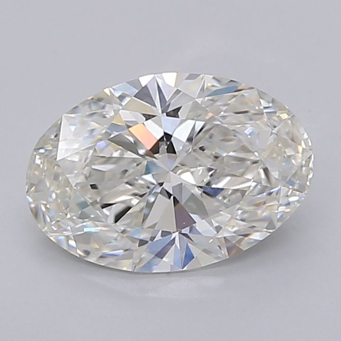 1.75 Carat G-VVS2 Oval Lab Diamond