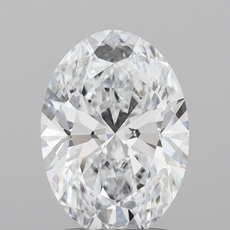 2.00 Carat D-VVS2 Oval Lab Diamond