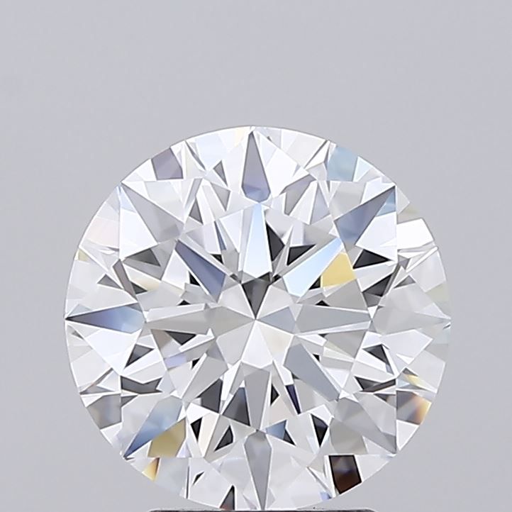 2.91 Carat D-IF Round Lab Diamond