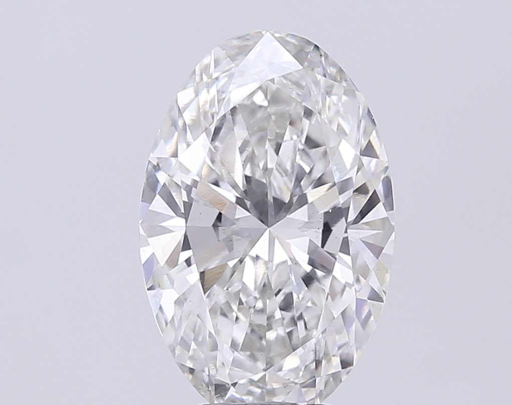 5.03 Carat G-VS2 Oval Lab Diamond