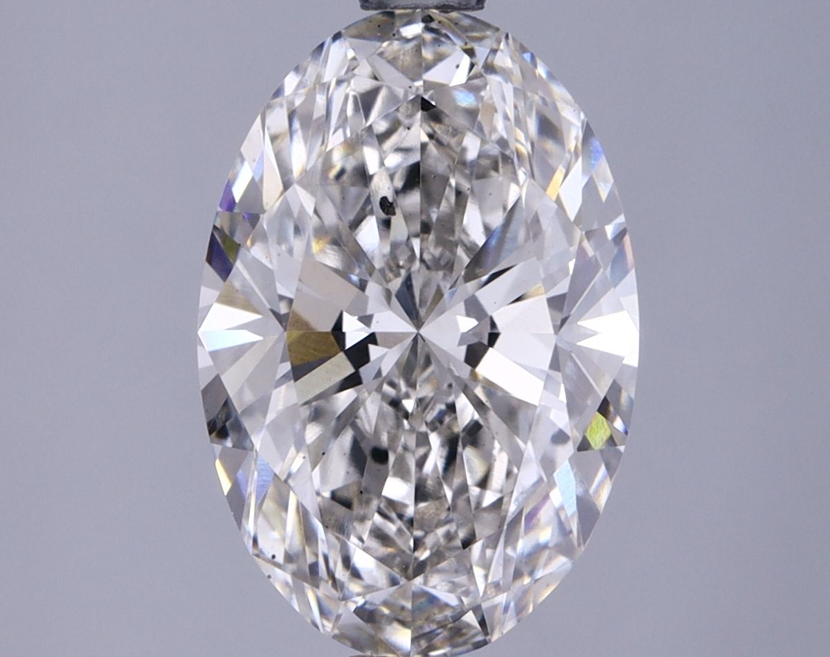 2.49 Carat H-SI1 Oval Lab Diamond