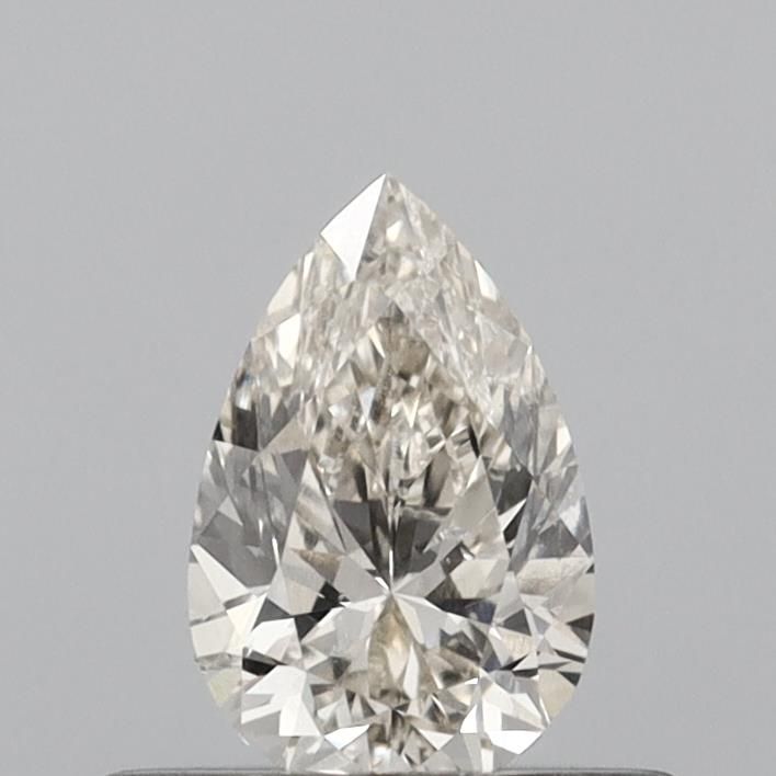 0.39 Carat J-SI1 Pear Cut Diamond