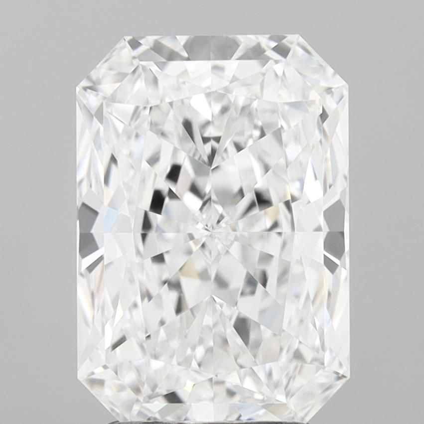 2.89 Carat D-IF Radiant Lab Diamond