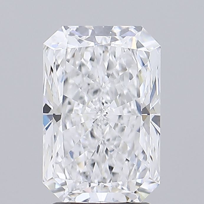 3.01 Carat D-VVS2 Radiant Lab Diamond