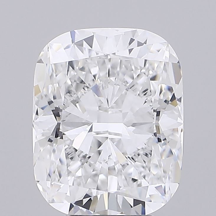 5.52 Carat D-VVS1 Cushion Lab Diamond