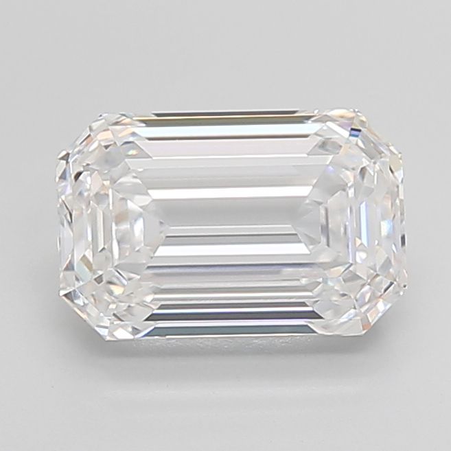 3.90 Carat D-VVS1 Emerald Lab Diamond
