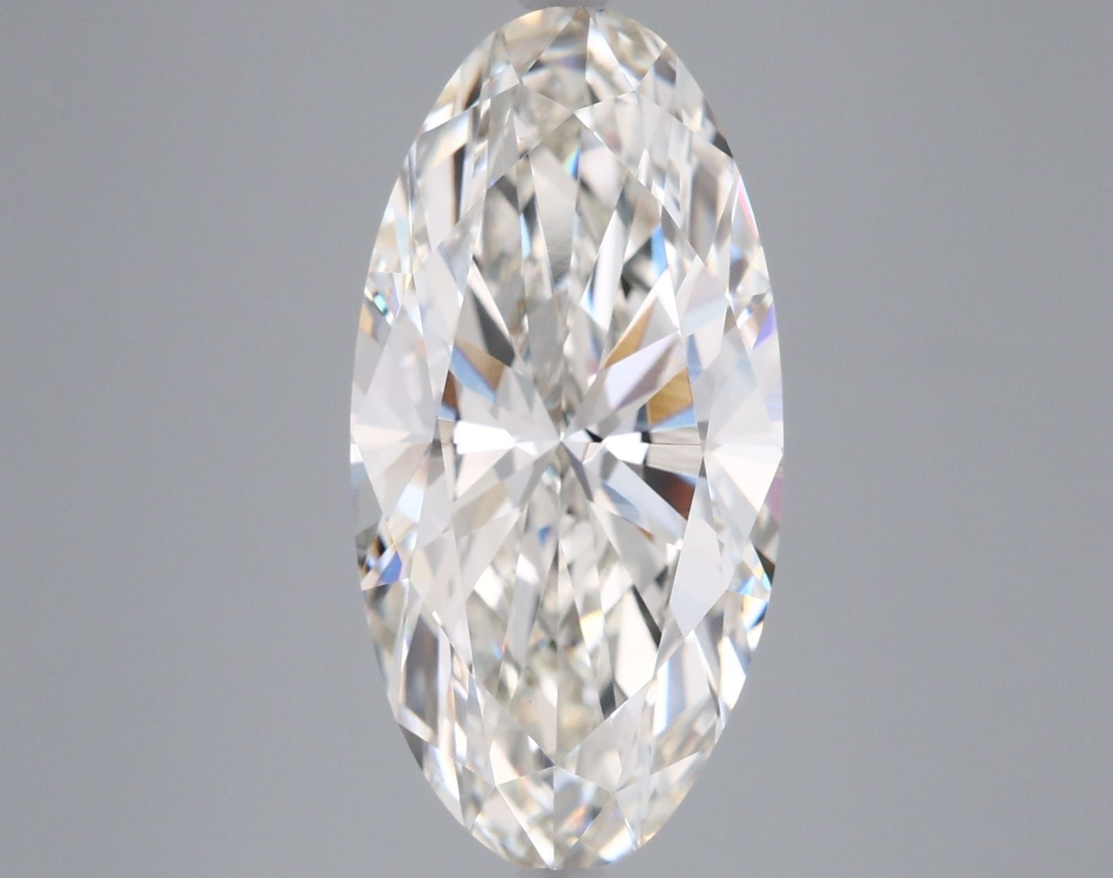 5.05 Carat H-VVS2 Oval Lab Diamond