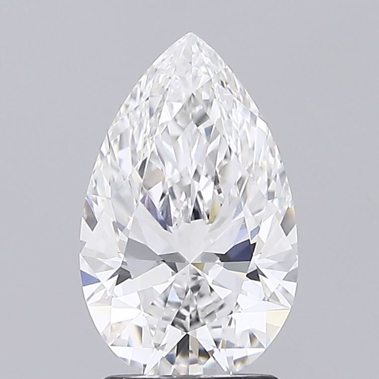 2.06 Carat E-VVS2 Pear Lab Diamond