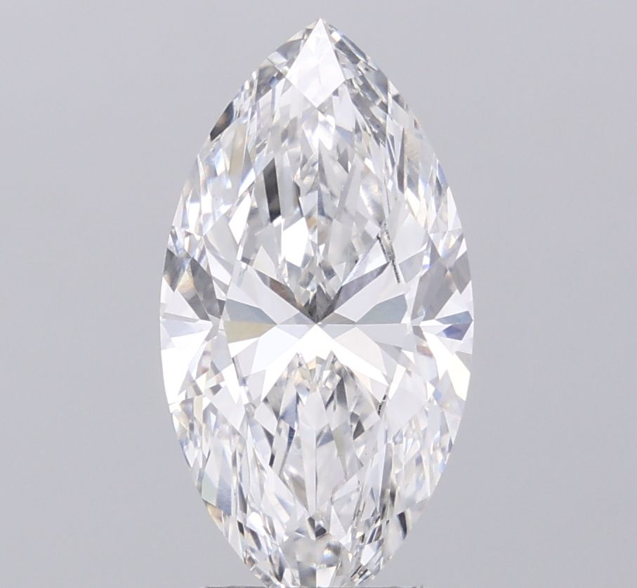 4.02 Carat F-VVS2 Marquise Lab Diamond