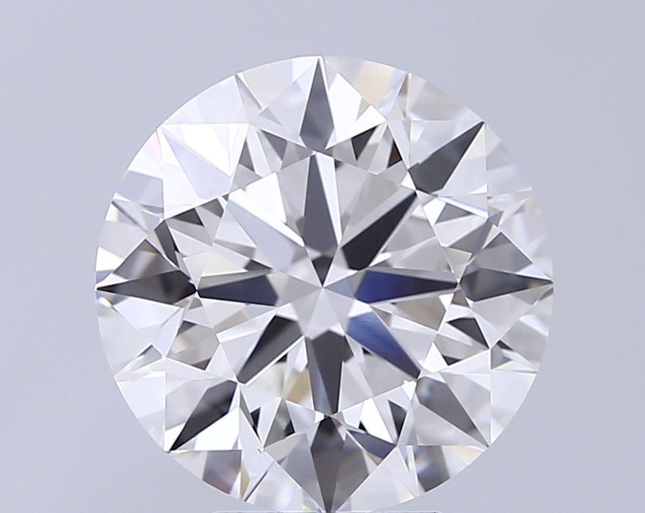 6.06 Carat E-VVS1 Round Lab Diamond