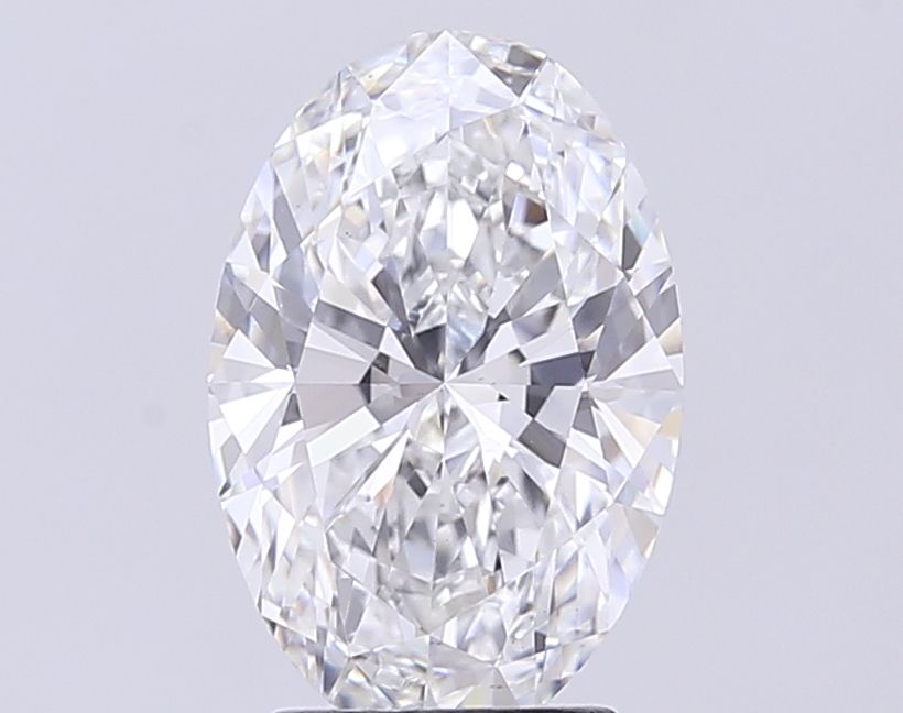 3.06 Carat E-VS2 Oval Lab Diamond