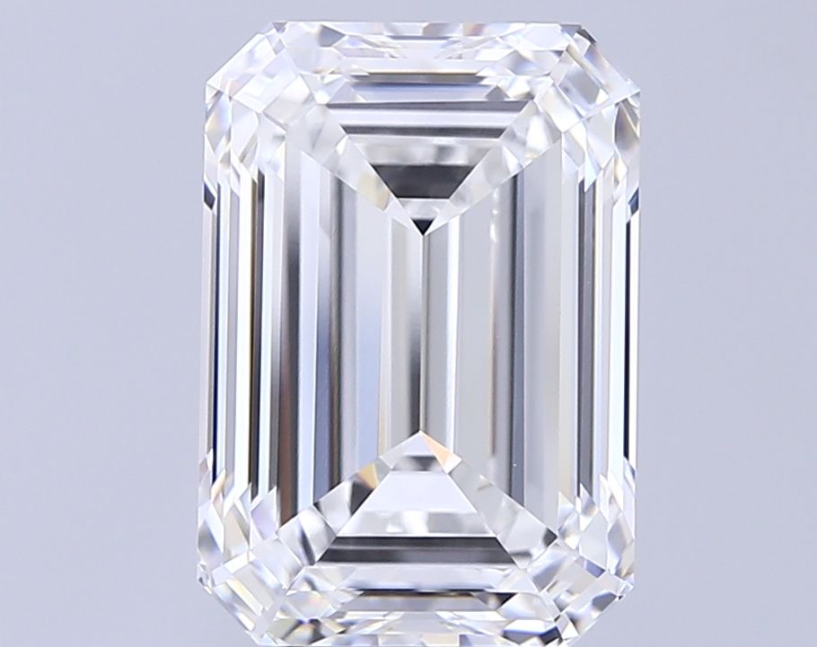 6.24 Carat D-VVS1 Emerald Lab Diamond