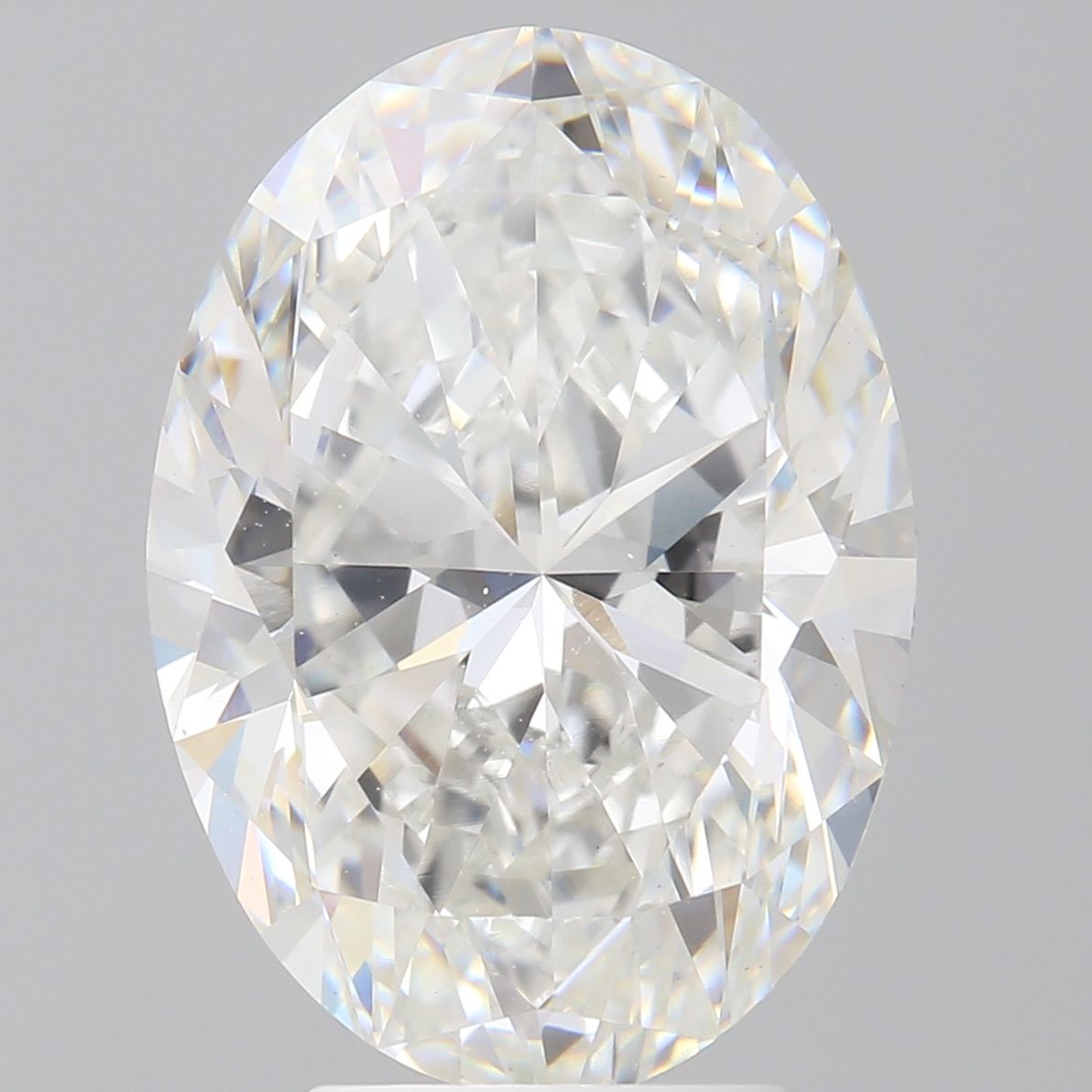 5.00 Carat F-VS1 Oval Lab Diamond