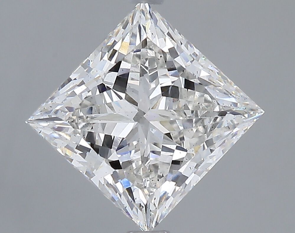 2.60 Carat F-SI1 Princess Lab Diamond