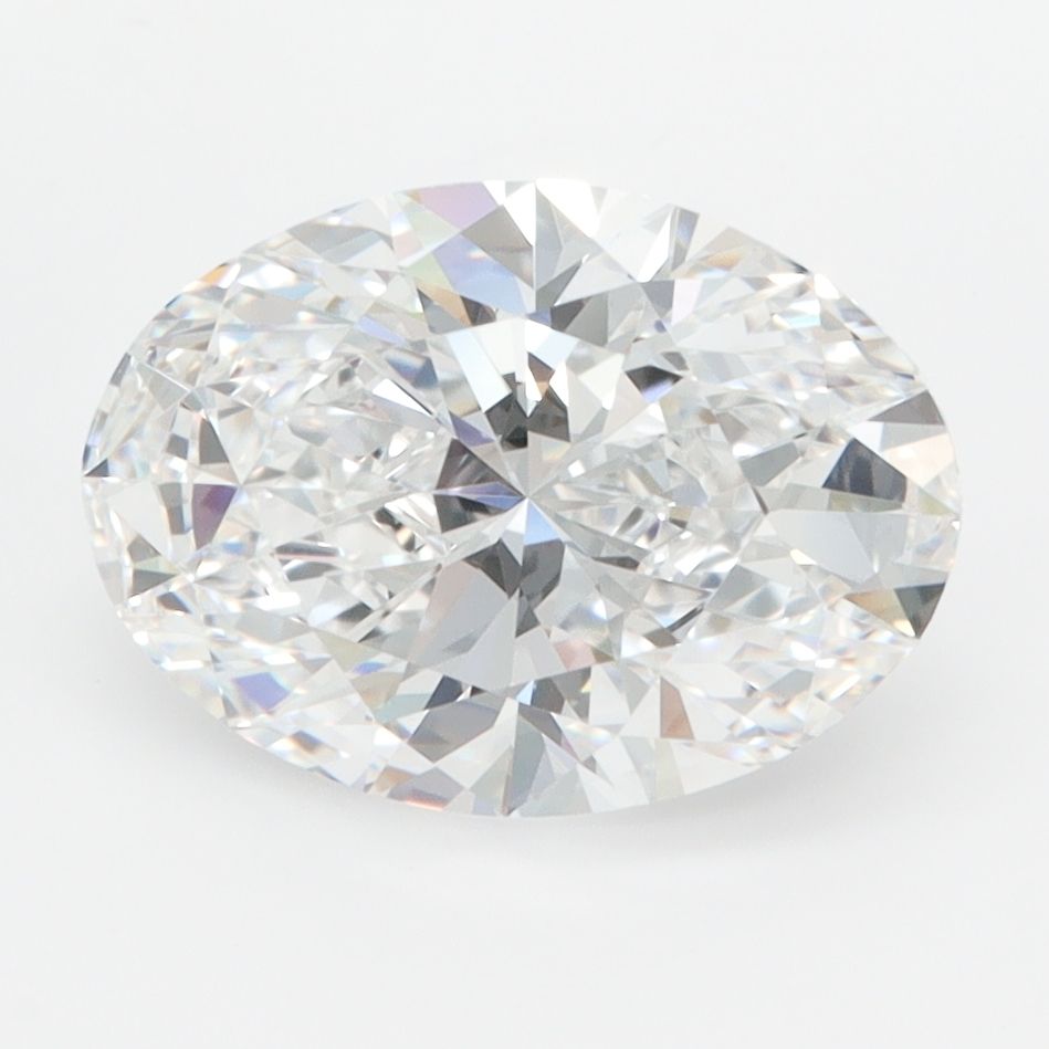 2.76 Carat D-IF Oval Lab Diamond