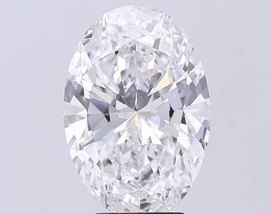 4.51 Carat E-VVS2 Oval Lab Diamond