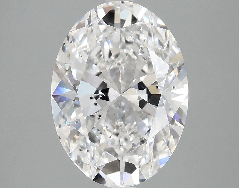 3.07 Carat D-SI1 Oval Lab Diamond