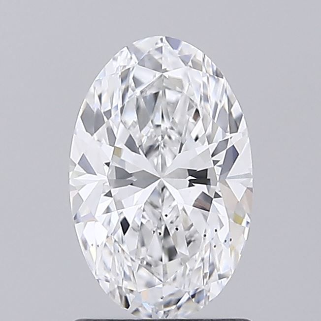 1.25 Carat D-VS2 Oval Lab Diamond