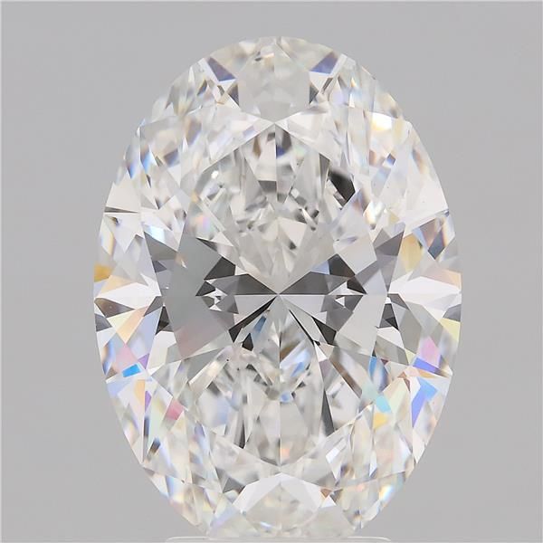 4.58 Carat E-VS1 Oval Lab Diamond