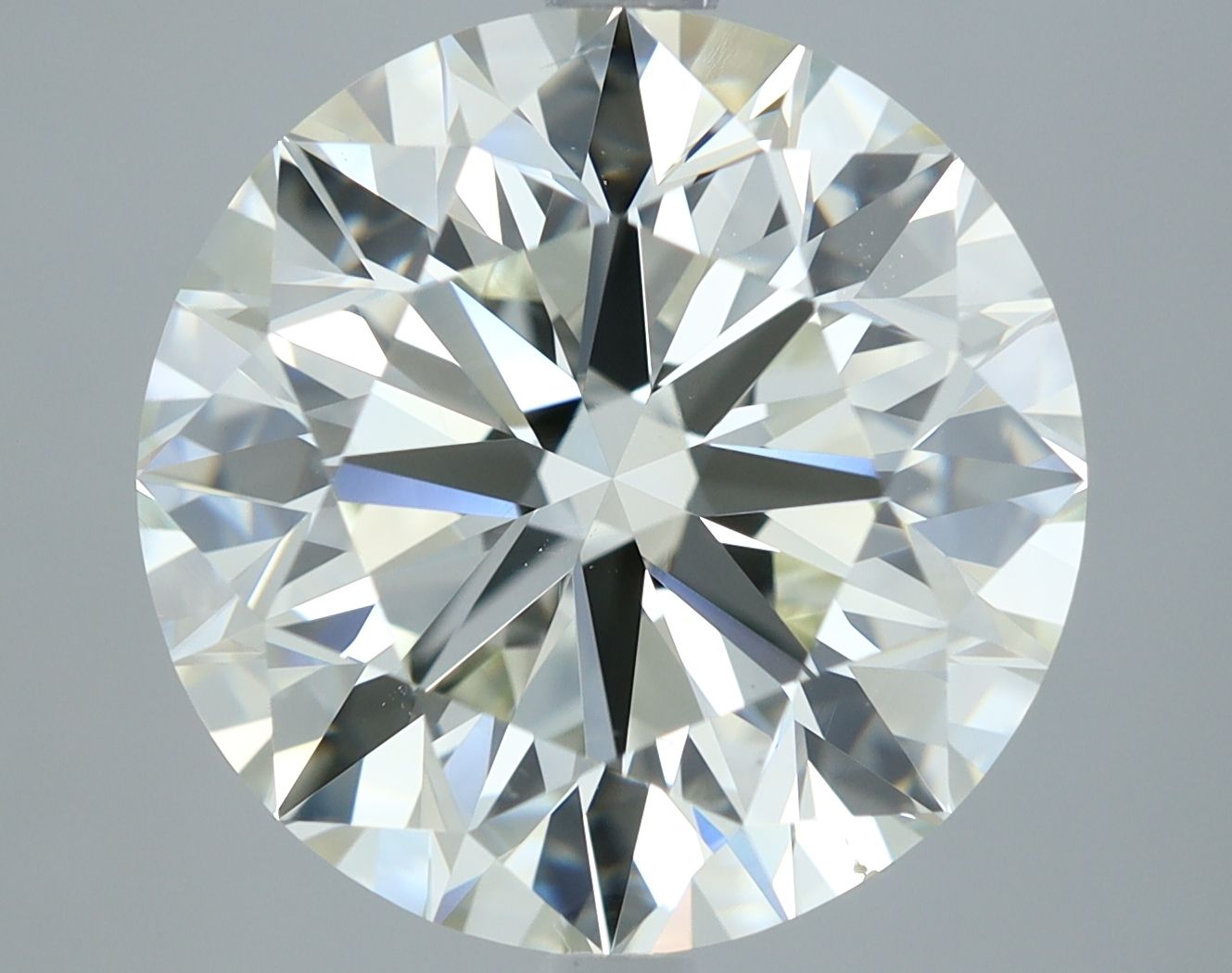 6.01 Carat K VS2 Round Diamond
