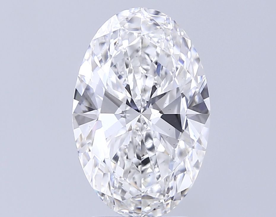 3.52 Carat E-VS2 Oval Lab Diamond