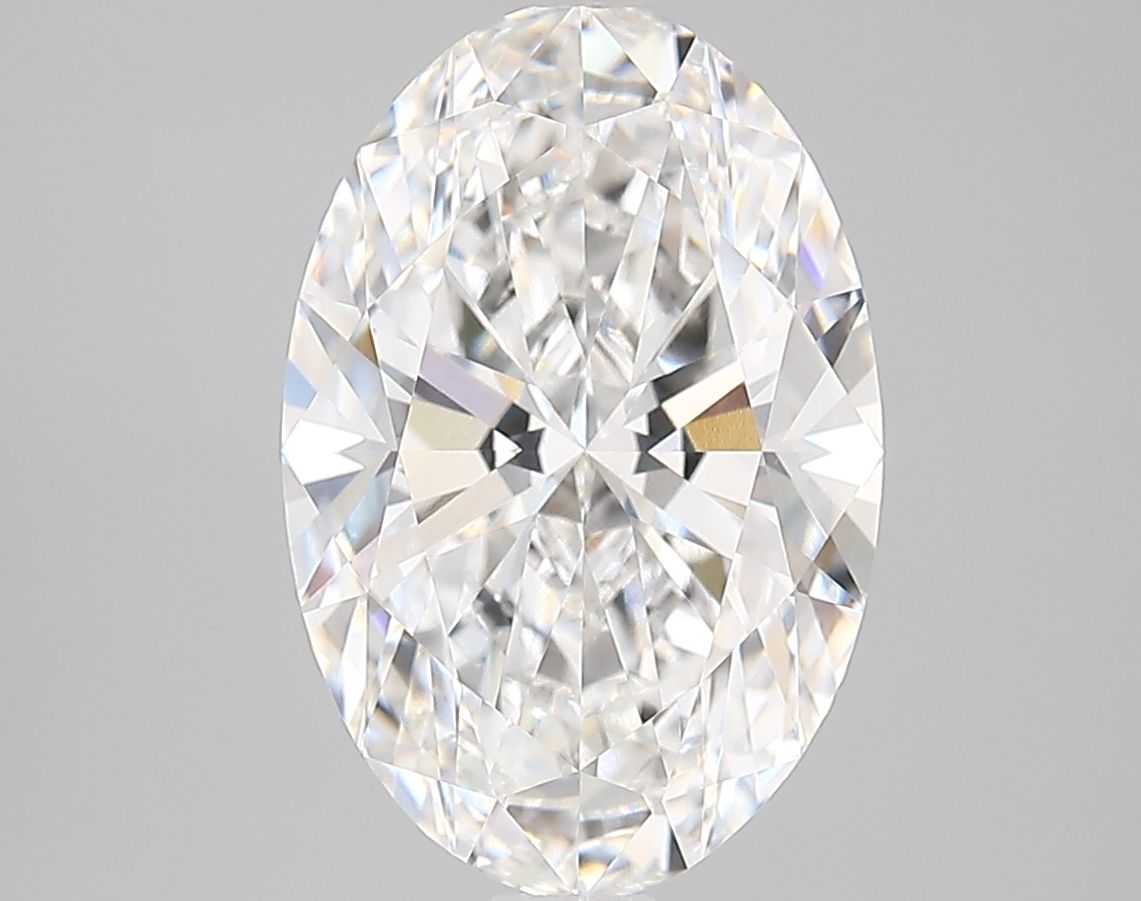 4.14 Carat D-VVS2 Oval Lab Diamond