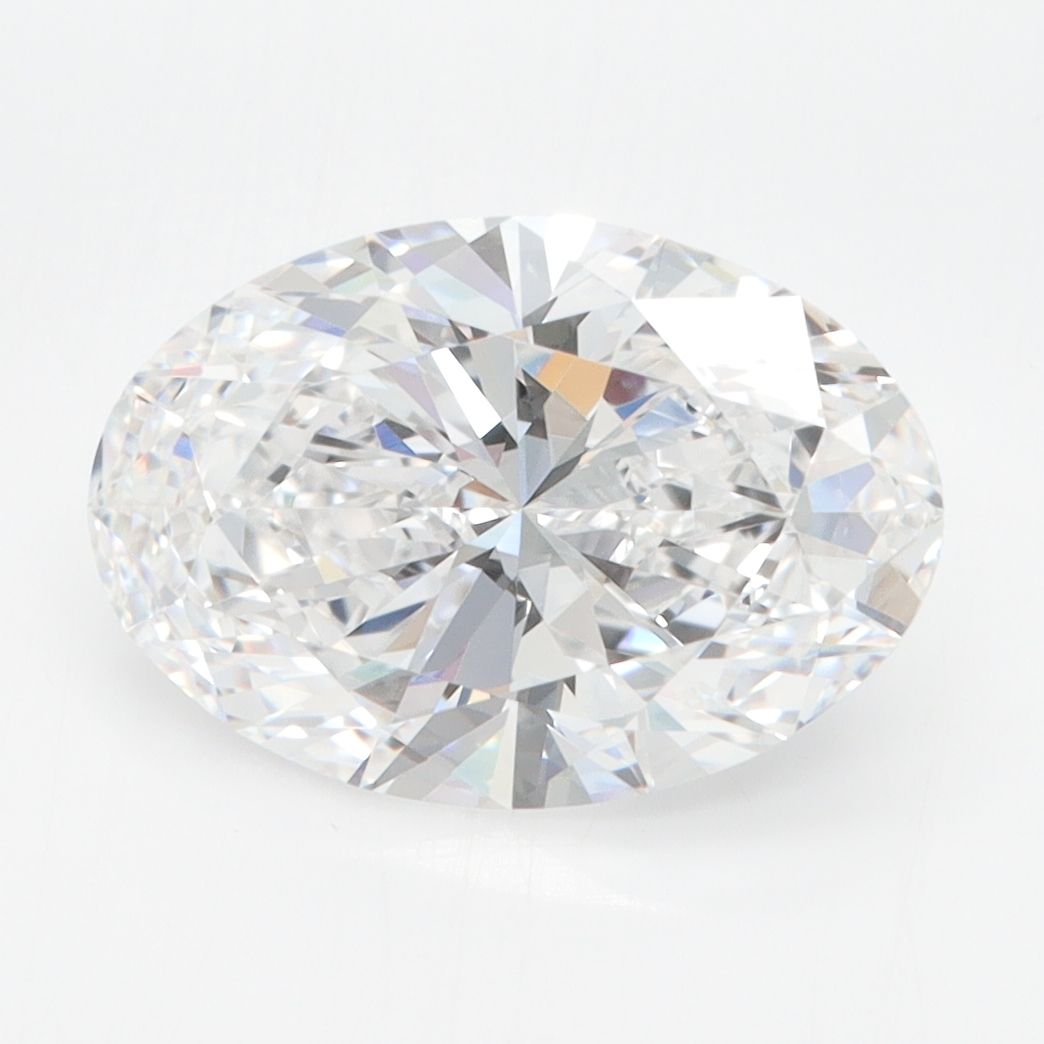 3.08 Carat D-VVS1 Oval Lab Diamond