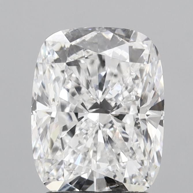 2.02 Carat D-VVS1 Cushion Lab Diamond