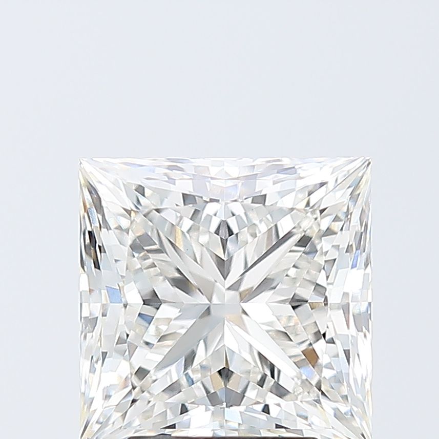 4.40 Carat H-VVS2 Princess Lab Diamond