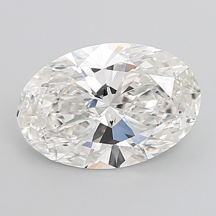 5.94 Carat F-VVS2 Oval Lab Diamond