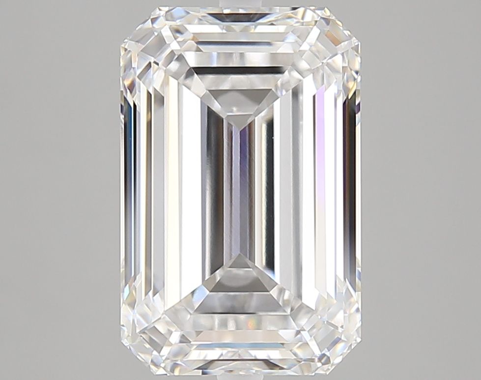 5.04 Carat D-VVS1 Emerald Lab Diamond