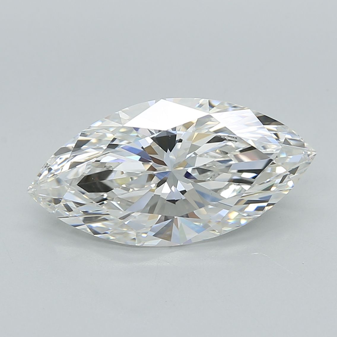 2.52 Carat E-VVS2 Marquise Lab Diamond
