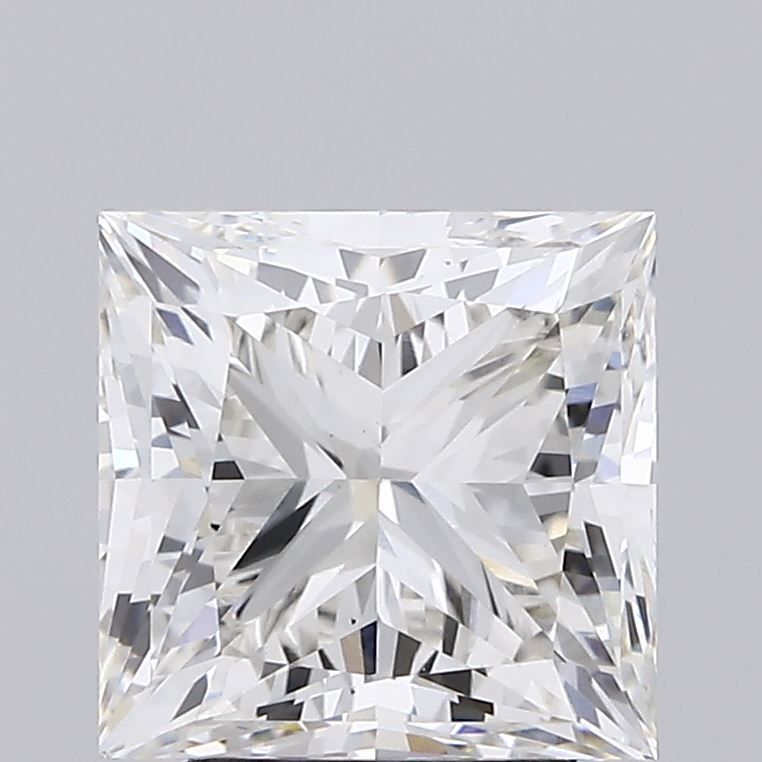 3.90 Carat G-VS1 Princess Lab Diamond