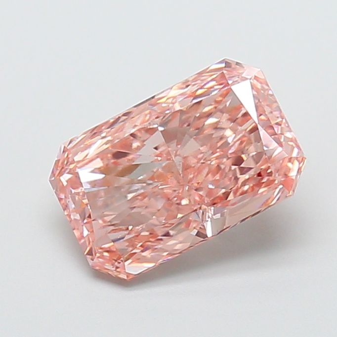 3.01 Carat Radiant Cut Fancy Pink