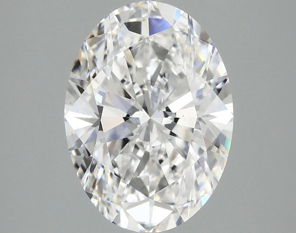 2.98 Carat D-VS1 Oval Lab Diamond