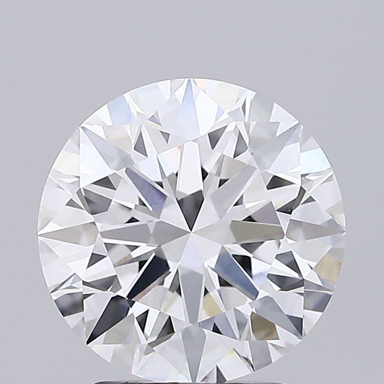 2.72 Carat D-VVS2 Round Lab Diamond