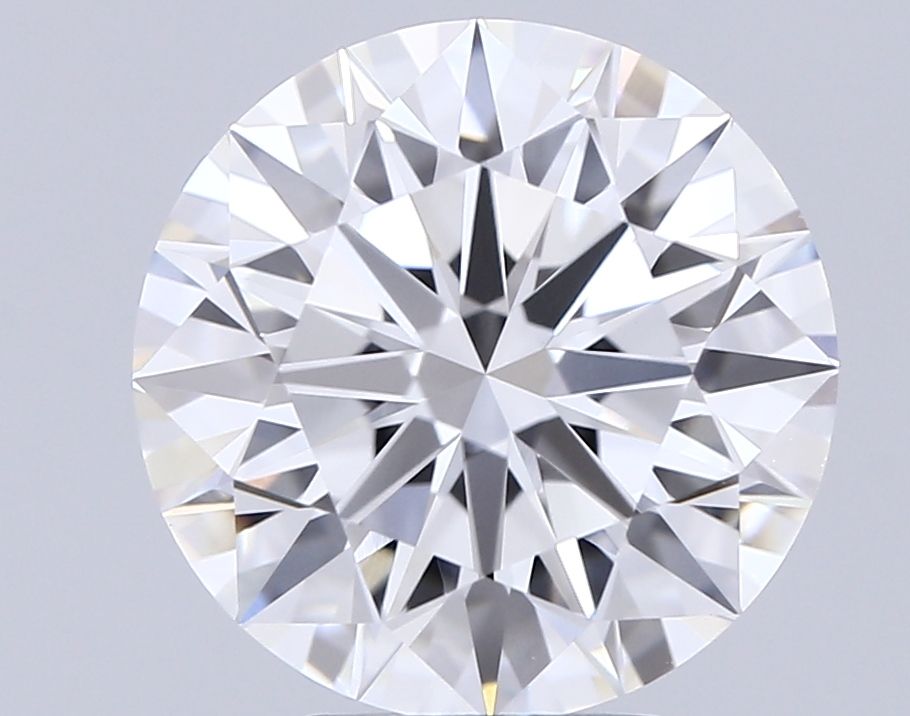4.54 Carat D-VVS2 Round Lab Diamond