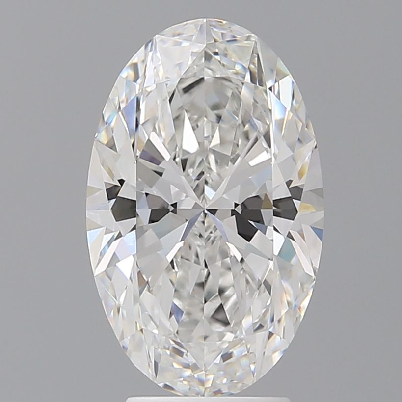 4.09 Carat E-VVS2 Oval Lab Diamond