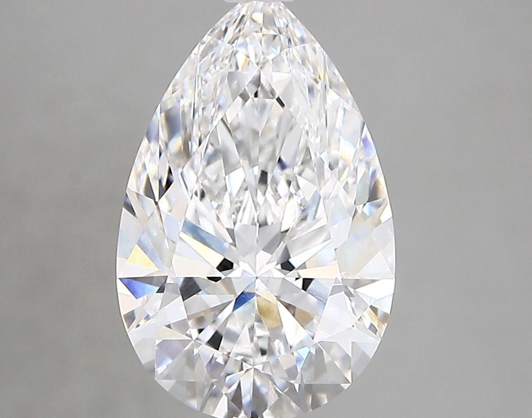 2.69 Carat D-VVS2 Pear Lab Diamond