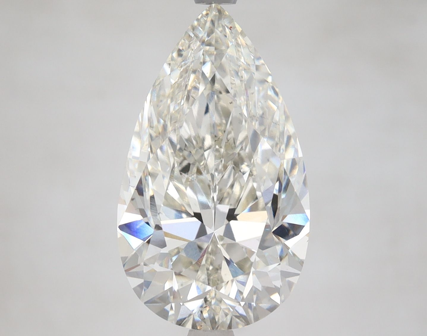 5.02 Carat H-VS2 Pear Lab Diamond