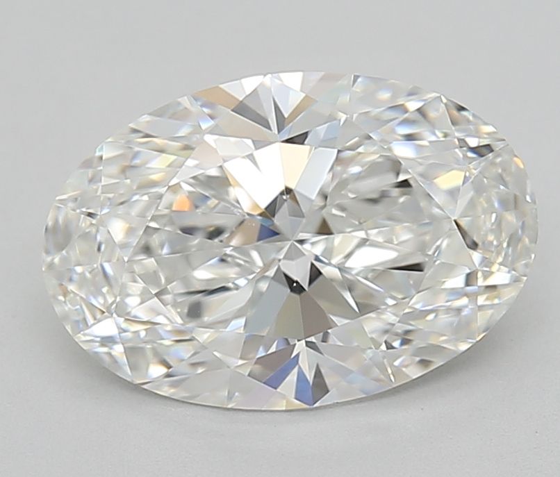 3.06 Carat E-VVS1 Oval Lab Diamond